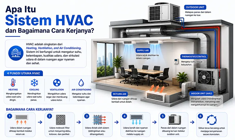 Apa Itu Sistem HVAC dan Bagaimana Cara Kerjanya?